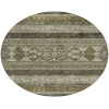 Addison Chantille ACN714 Taupe 8 ft. x 8 ft. Round Rug