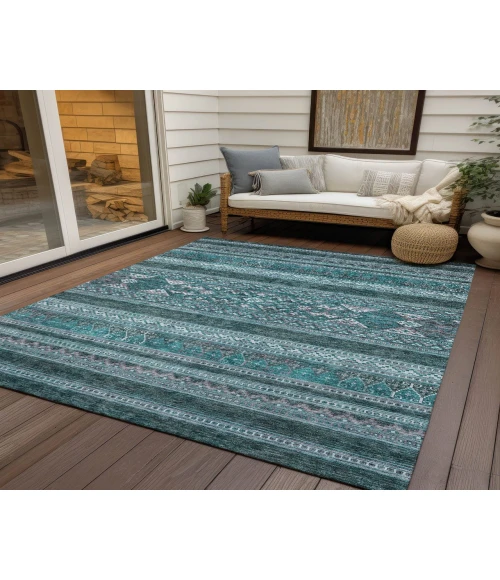 Chantille ACN714 Teal 3' x 5' Rug