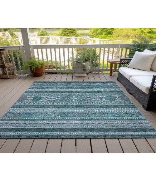 Chantille ACN714 Teal 3' x 5' Rug