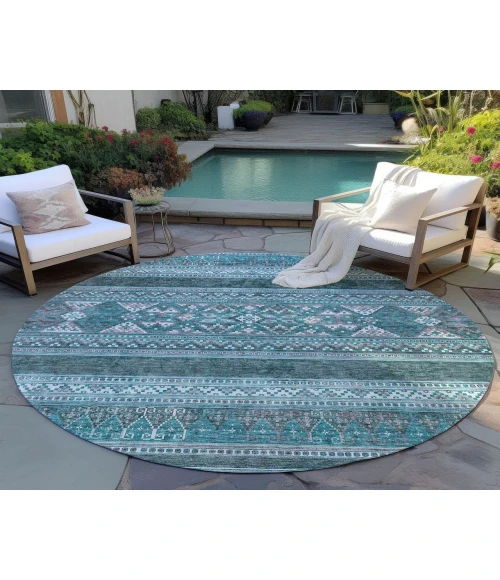 Chantille ACN714 Teal 8' x 8' Rug