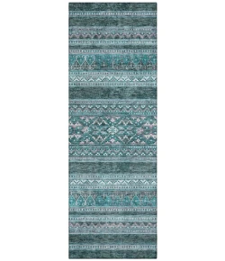 Addison Chantille ACN714 Teal 2 ft. 3 in. x 7 ft. 6 in. Runner Rug