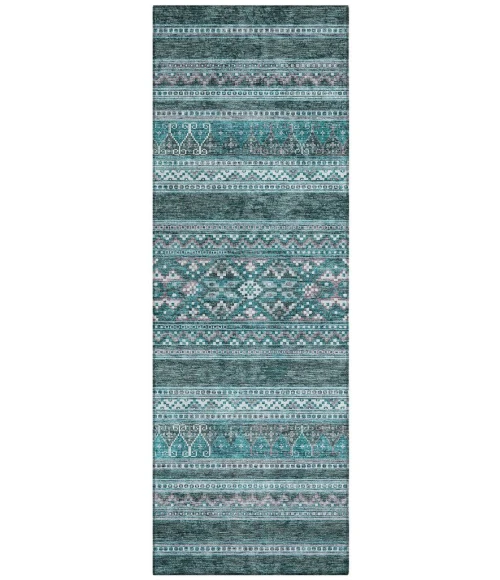 Chantille ACN714 Teal 2'3" x 7'6" Rug