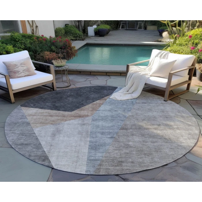 Chantille ACN715 Taupe 8' x 8' Rug