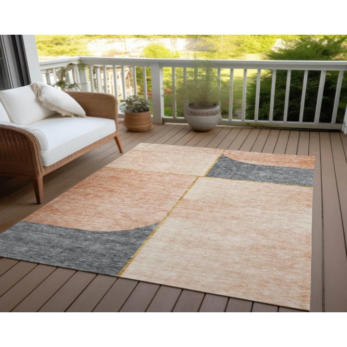 Chantille ACN717 Coral 5' x 7'6" Rug