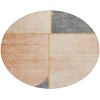 Addison Chantille ACN717 Coral 8 ft. x 8 ft. Round Rug
