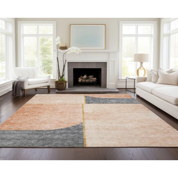 Chantille ACN717 Coral 5' x 7'6" Rug