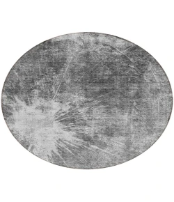 Addison Chantille ACN719 Gray 8 ft. x 8 ft. Round Rug