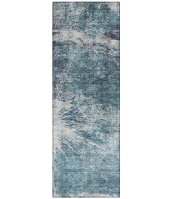 Addison Chantille ACN719 Teal 2 ft. 3 in. x 7 ft. 6 in. Runner Rug