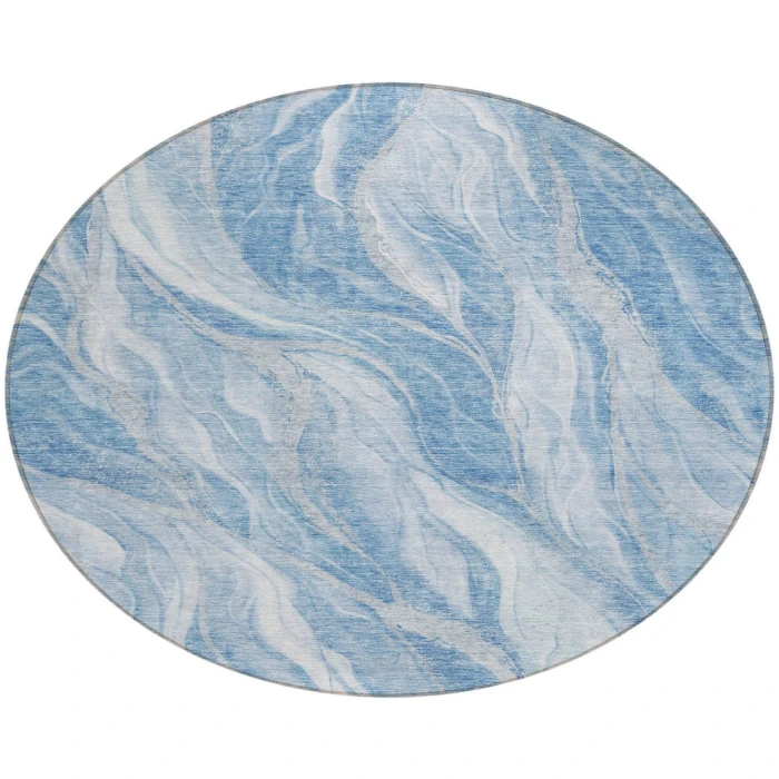 Chantille ACN720 Blue 8' x 8' Rug