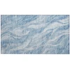 Addison Chantille ACN720 Blue 1 ft. 8 in. x 2 ft. 6 in. Rectangle Rug