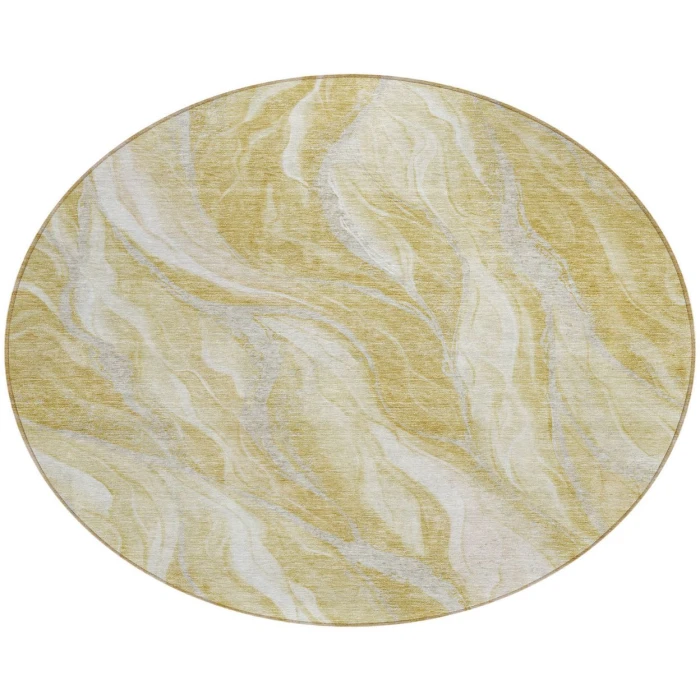 Chantille ACN720 Gold 8' x 8' Rug