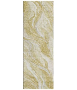 Addison Chantille ACN720 Gold 2 ft. 3 in. x 7 ft. 6 in. Runner Rug