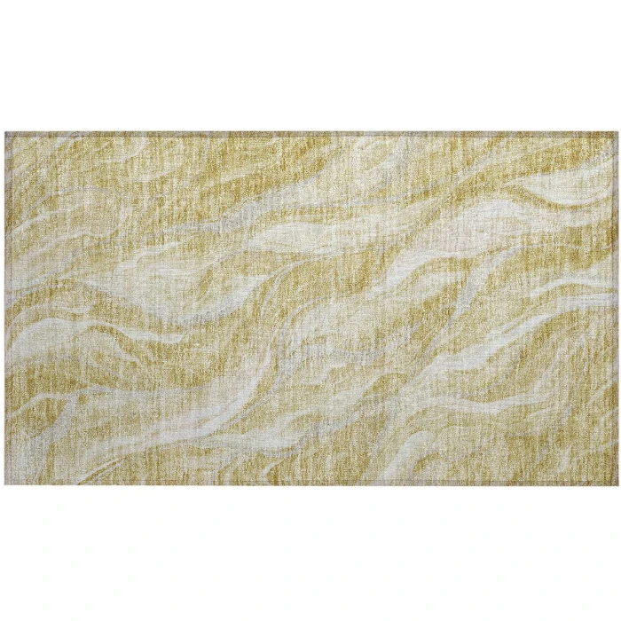 Chantille ACN720 Gold 1'8" x 2'6" Rug