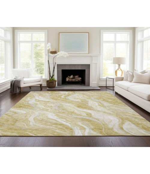 Chantille ACN720 Gold 9' x 12' Rug