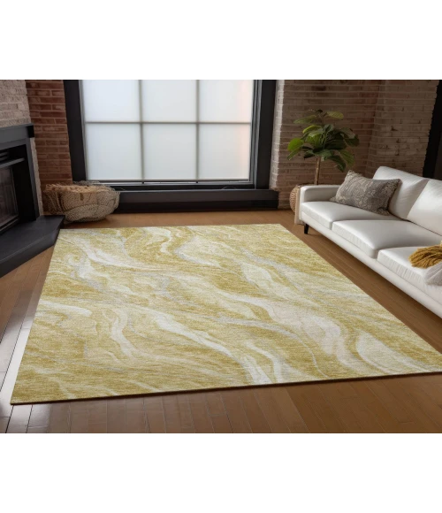 Chantille ACN720 Gold 9' x 12' Rug