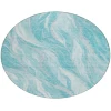 Addison Chantille ACN720 Teal 8 ft. x 8 ft. Round Rug