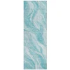 Addison Chantille ACN720 Teal 2 ft. 3 in. x 7 ft. 6 in. Runner Rug