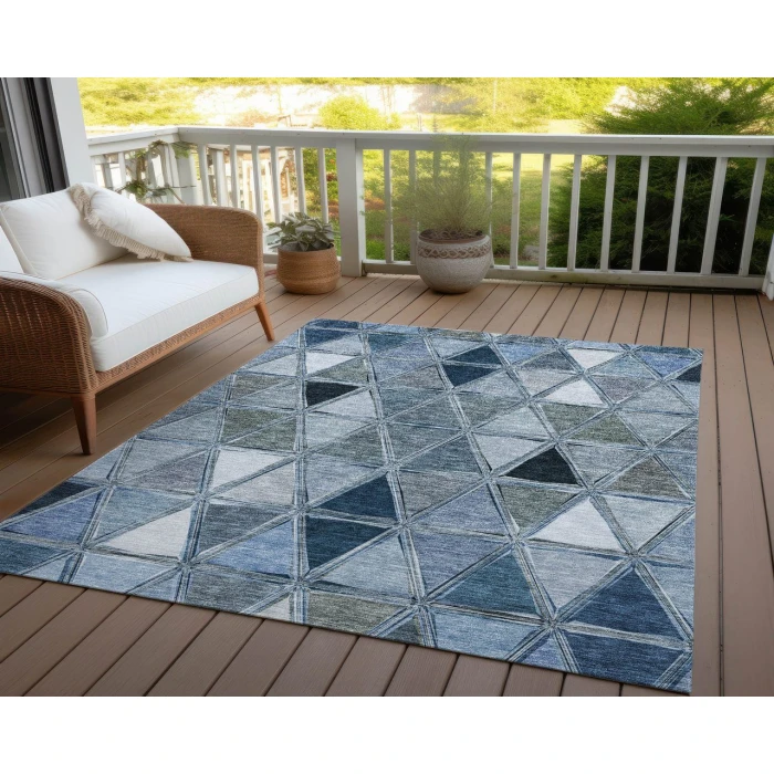 Chantille ACN722 Blue 10' x 14' Rug