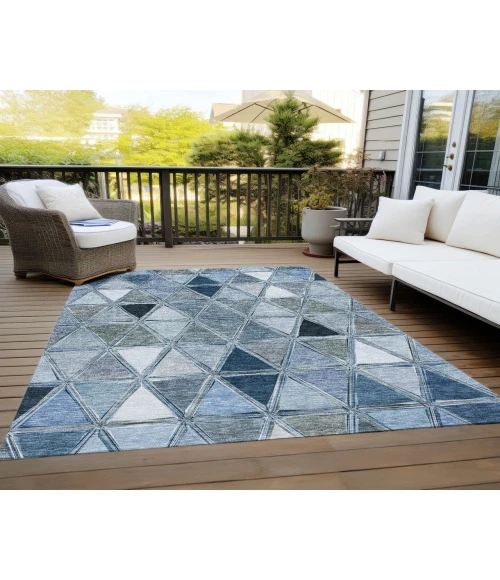 Chantille ACN722 Blue 2'6" x 3'10" Rug
