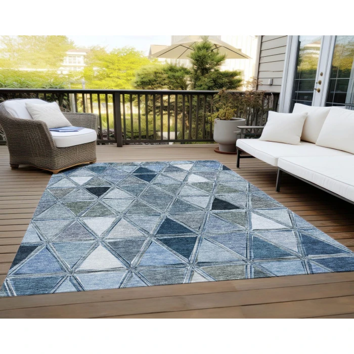 Chantille ACN722 Blue 10' x 14' Rug