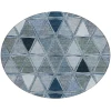 Addison Chantille ACN722 Blue 8 ft. x 8 ft. Round Rug