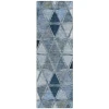 Addison Chantille ACN722 Blue 2 ft. 3 in. x 7 ft. 6 in. Runner Rug