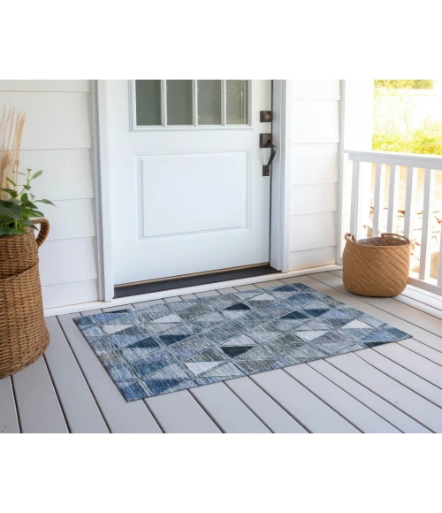 Chantille ACN722 Blue 1'8" x 2'6" Rug