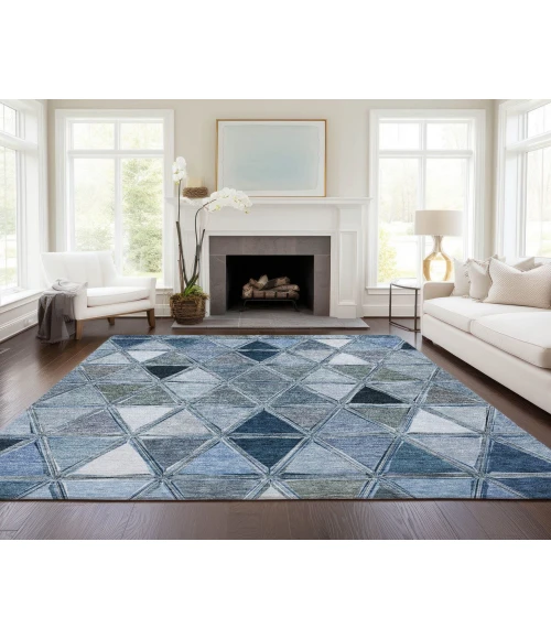 Chantille ACN722 Blue 2'6" x 3'10" Rug
