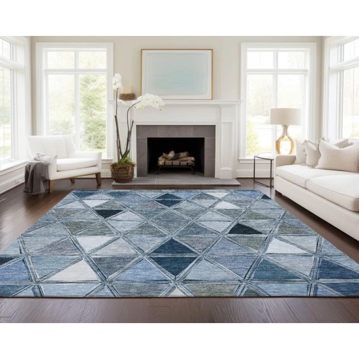 Chantille ACN722 Blue 10' x 14' Rug