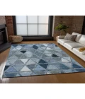 Chantille ACN722 Blue 2'6" x 3'10" Rug