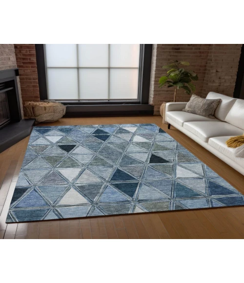 Chantille ACN722 Blue 2'6" x 3'10" Rug