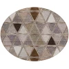 Addison Chantille ACN722 Brown 8 ft. x 8 ft. Round Rug