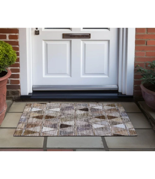 Chantille ACN722 Brown 1'8" x 2'6" Rug