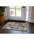 Chantille ACN722 Brown 1'8" x 2'6" Rug