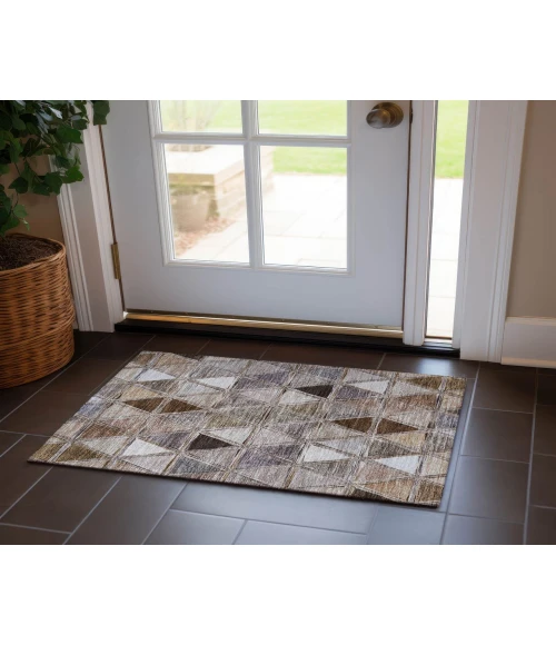 Chantille ACN722 Brown 1'8" x 2'6" Rug