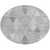 Addison Chantille ACN722 Gray 8 ft. x 8 ft. Round Rug