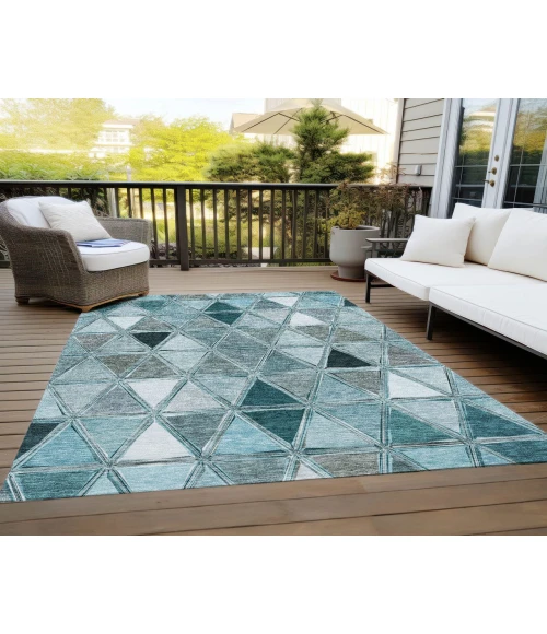 Chantille ACN722 Teal 10' x 14' Rug