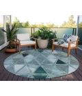 Chantille ACN722 Teal 8' x 8' Rug