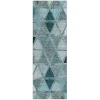 Addison Chantille ACN722 Teal 2 ft. 3 in. x 7 ft. 6 in. Runner Rug