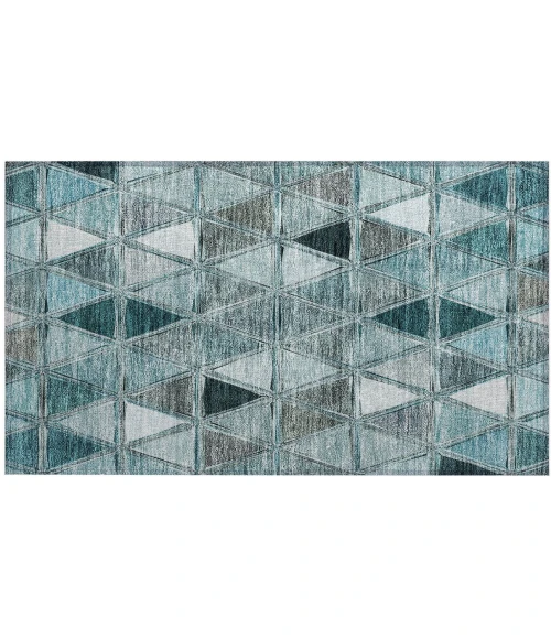 Chantille ACN722 Teal 1'8" x 2'6" Rug