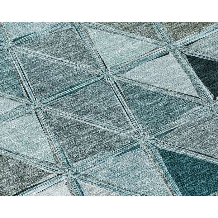 Chantille ACN722 Teal 1'8" x 2'6" Rug