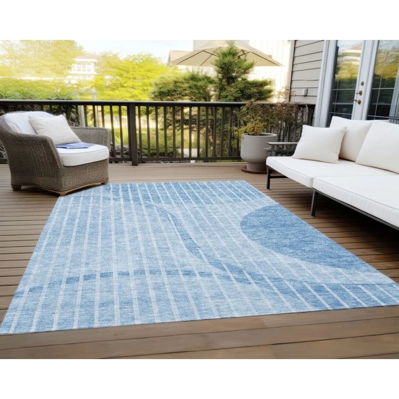 Chantille ACN723 Blue 9' x 12' Rug