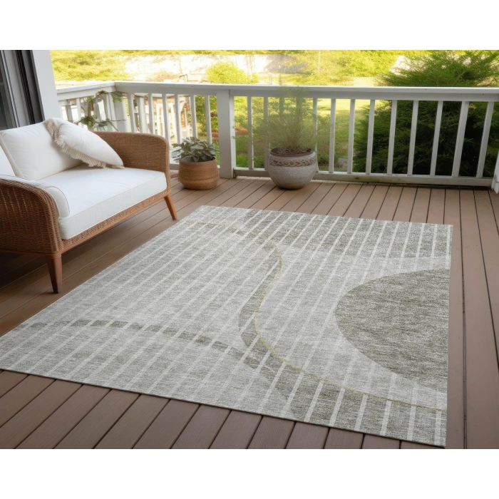 Chantille ACN723 Taupe 2'6" x 3'10" Rug