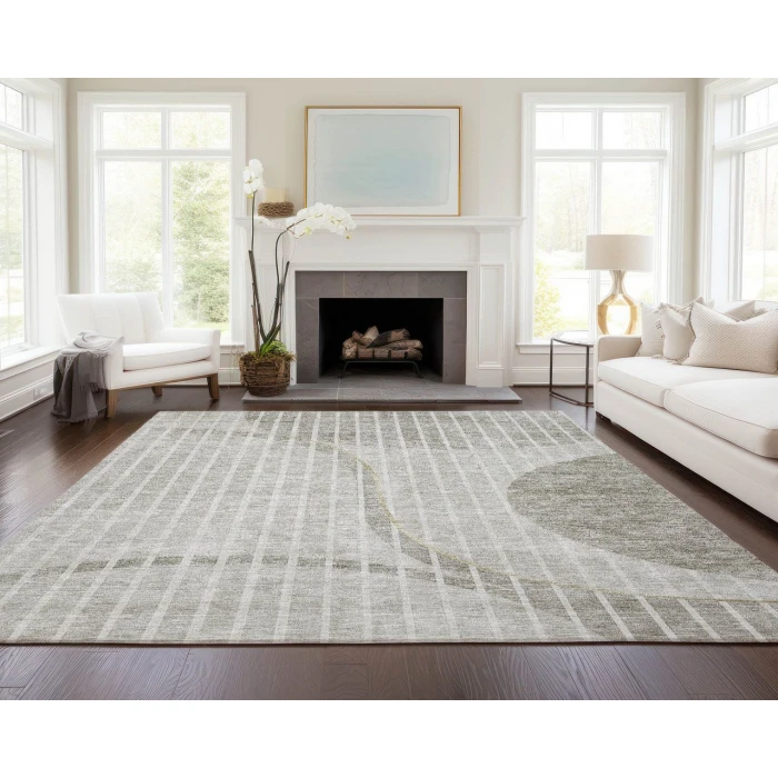 Chantille ACN723 Taupe 2'6" x 3'10" Rug