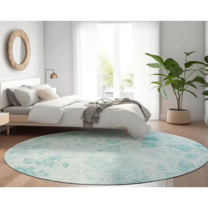 Chantille ACN724 Aqua 8' x 8' Rug