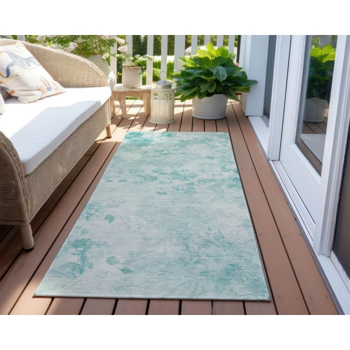Chantille ACN724 Aqua 2'3" x 7'6" Rug