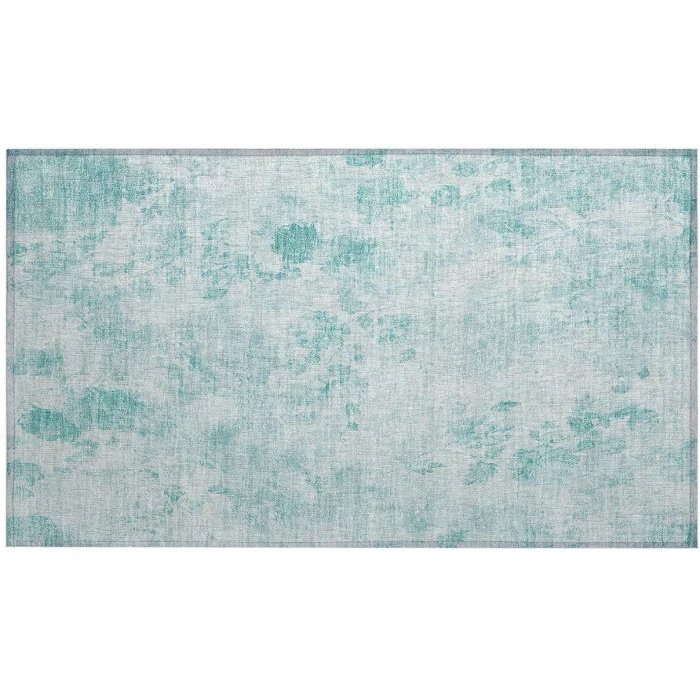 Chantille ACN724 Aqua 1'8" x 2'6" Rug