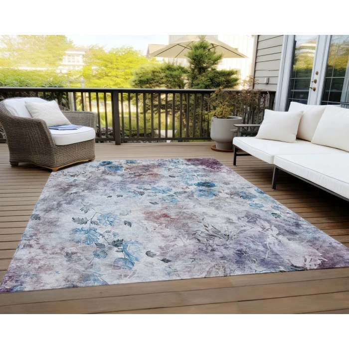 Chantille ACN724 Blue 5' x 7'6" Rug