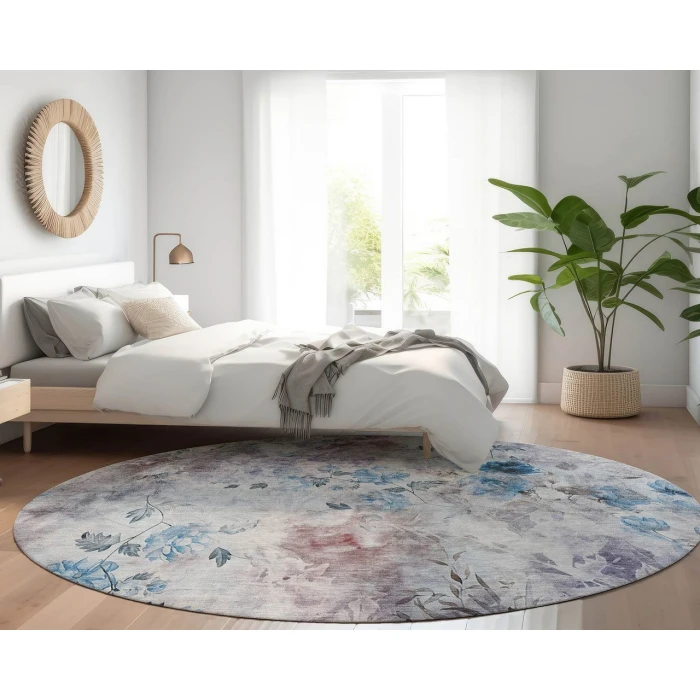 Chantille ACN724 Blue 8' x 8' Rug