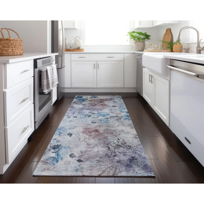 Chantille ACN724 Blue 2'3" x 7'6" Rug